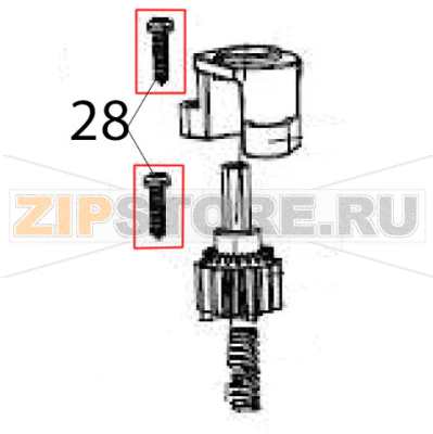 Screw Hurakan HKN-ME717 Screw Hurakan HKN-ME717Запчасть на деталировке под номером: 28