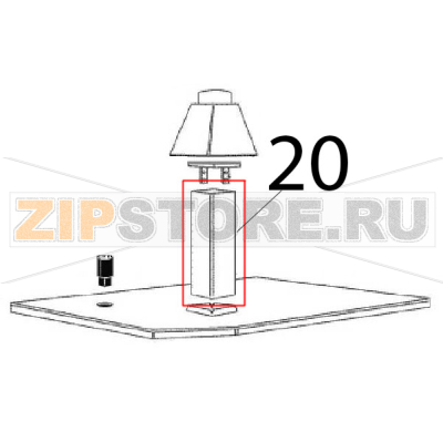 Drain pipe ass. y Angelo Po FC241G Drain pipe ass. y Angelo Po FC241GЗапчасть на деталировке под номером: 20