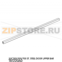 St. Steel door upper bar Unox XVC 715G