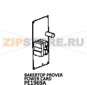 Bakertop prover power card Unox XL 415 Bakertop prover power card Unox XL 415Запчасть на деталировке под номером: 40Название запчасти на английском языке: Bakertop prover power card Unox XL 415