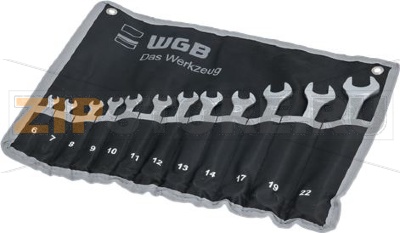 КОМПЛЕКТ ИЗ 12 ГАЕЧНЫХ КЛЮЧЕЙ 