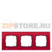 DELTA MIRO РАМКА 3-МЕСТН. СТЕКЛО ORIENT Siemens 5TG1203-3