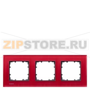 DELTA MIRO РАМКА 3-МЕСТН. СТЕКЛО ORIENT Siemens 5TG1203-3 