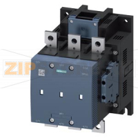 ВАКУУМНЫЙ КОНТАКТОР, 110КВТ/400V/AC-3, AC/DC-НОМИНАЛЬНОЕ ПИТАЮЩЕЕ НАПРЯЖЕНИЕ УПРАВЛЕНИЯ UC 380-420V БЛОК-КОНТАКТЫ 2НО+2НЗ 3-Х ПОЛЮСНЫЙ, ТИПОРАЗМЕР S10 ШИННОЕ ПРИСОЕДИНЕНИЕ ПРИВОД: ОБЫЧНЫЙ Siemens 3RT1264-6AV36
