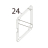 Fan spacer Toshiba TEC B-SX4T-GS20-QM-R