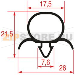 GUARNIZIONE AD INCASTRO 2050x835 mm 