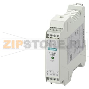 SITRANS TR420 преобразователь температуры для монтажа на рейку, с двумя конфигурируемыми входами и гальванически изолированным 2-х проводным выходом  (без поверки и метрологического сертификата). Siemens 7NG042.-.....-.... 