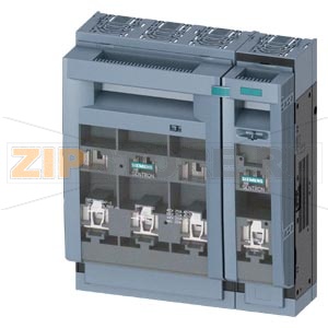 Разъединитель с предоханителем 3NP1, 4-пол, NH1, 250 A, для уст.на монтаж.панель, рамочные клеммы, cover level 70 mm Siemens 3NP1144-1DA20 