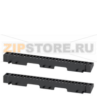 АКСС.ДЛЯ ПРЕДОХР.РАЗЪЕДИНИТЕЛЯ ДЛЯ NH2 ПОЛН.ЗАЩИТА ДЛЯ ШИНА MOUNTING RITTAL 1X TOP AND 1X BOTTOM Siemens 3NP1953-1CA20