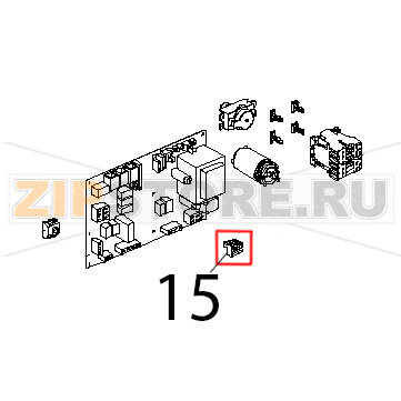 Morsetto femmina estraibile CPF 5/4 Unox XVC 104 Morsetto femmina estraibile CPF 5/4 Unox XVC 104Запчасть на деталировке под номером: 15