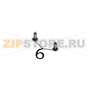 Machine washer screw, M3X12 TSC TX310 Machine washer screw, M3X12 TSC TX310Запчасть на деталировке под номером: 6
