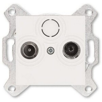 Розетка оконечная TV-R, жемчуг ABB 2CHH083503A6068