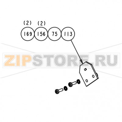 Контроллер закрытия термоголовки Datamax A-4606 RH Mark II RH Контроллер закрытия термоголовки Datamax A-4606 Mark II RH Запчасть на сборочном чертеже под номером: 75Название запчасти Datamax на английском языке: CCA HEAD HOME HALL EFF. ROHS