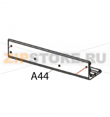 Middle assembly bracket-down Godex EZ-6200 plus Middle assembly bracket-down Godex EZ-6200 plusЗапчасть на деталировке под номером: A-44Название запчасти Godex на английском языке: Middle assembly bracket-down EZ-6200 plus.