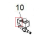 Three-pole connector Sagi IM101S
