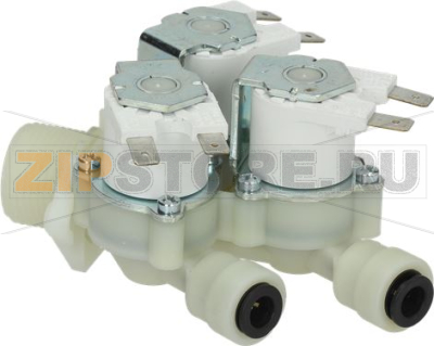 ЭЛЕКТРОМАГНИТНЫЙ КЛАПАН RPE 3 VIE 180° Ø 8 MM 