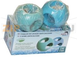 2 BOULES DE LAVAGE ANTI-CALCAIRE 