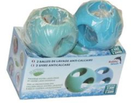 2 BOULES DE LAVAGE ANTI-CALCAIRE