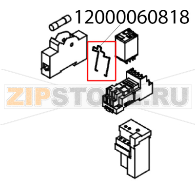 Реле-скоба SHNRXZ400 Abat ТРМ-600 Реле-скоба SHNRXZ400 Abat ТРМ-600Запчасть на деталировке под номером: 12000060818