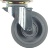 SWIVELLING CASTOR W/PLATE