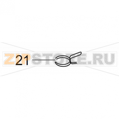 Drahtschlauchklemme; D17,3X1,8 Winterhalter UC-M Drahtschlauchklemme; D17,3X1,8 Winterhalter UC-MЗапчасть на деталировке под номером: 21Название запчасти на немецком языке: Drahtschlauchklemme; D17,3X1,8 Winterhalter UC-M