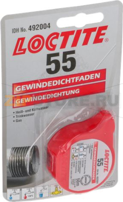 СВЕРТОК ПЕРВОСОРТНОЙ ЛЕНТЫ ДЛЯ ГЕРМЕТИЗАЦИИ ПАТРУБКОВ LOCTITE 55 - 50 М 