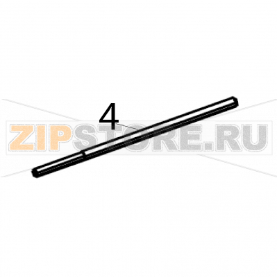 Shaft (feed) Sato LT408 RH Shaft (feed) Sato LT408 RHЗапчасть на деталировке под номером: 4Название запчасти на английском языке: Shaft (feed) Sato LT408 RH.