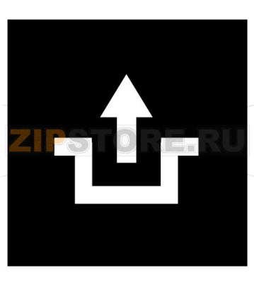 Шильдик кнопочный, разблокировка Eaton 52TQ25 