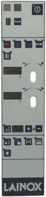 TARGA ELETTRONICA GRIGIA 