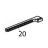 Label guide gear rack Godex G530