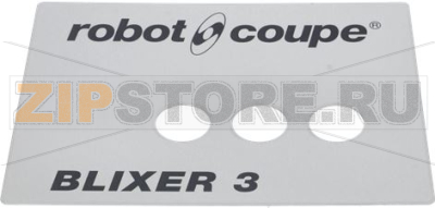 FRONTPLATTE BLIXER3B ROBOT COUPE 405864 