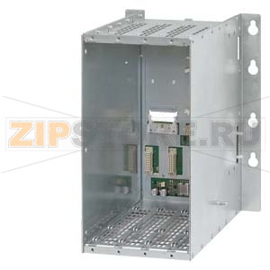 SIPLUS HCS4200 RACK4200 крейт для интеграции макс. 4 силовых модулей (POM) POM4220. Каждый силовой модуль подключается с помощью прямого разъёма к задней шине, смонтированной на задней стенке крейта. Подключение к ПЛК реализуется с помощью центрального ин 