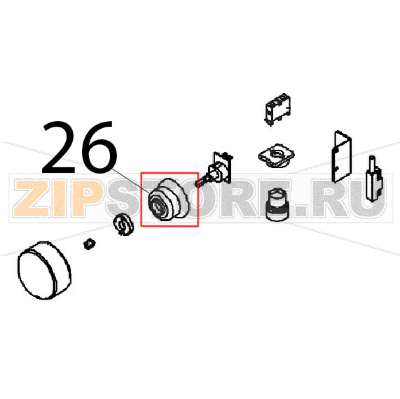 Protezione perno HRS Angelo Po FX82E2T Protezione perno HRS Angelo Po FX82E2TЗапчасть на деталировке под номером: 26