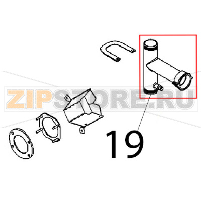 Prolunga scarico comp. Angelo Po FX82E2T Prolunga scarico comp. Angelo Po FX82E2TЗапчасть на деталировке под номером: 19