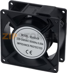 COOLING FAN PC 92X92X38 240V - 18W PACKE 