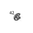 E Snap ring Sato M84Pro