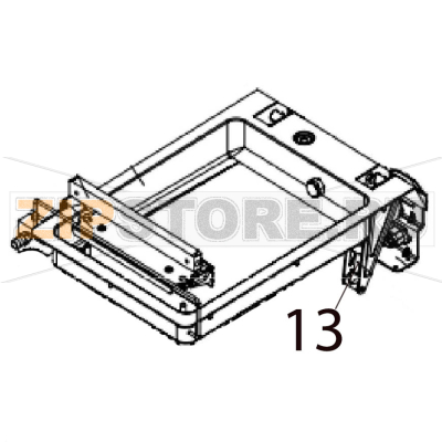 Pneumatic spring Hurakan HKN-VAC260 Pneumatic spring Hurakan HKN-VAC260Запчасть на деталировке под номером: 13