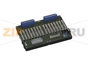 Терминальная панель Termination Board HiDTB16-TRI-AIISS-EL-PL Pepperl+Fuchs SupplyRated voltage24 V DC , in consideration of rated voltage of used isolated barriersVoltage drop0.9 V , voltage drop across the series diode on the termination board must be consideredRipple&le  10  %Fusing4 A , in each case for 16 modulesPower dissipation&le  500 mW , without modulesReverse polarity protectionyesRedundancySupplyRedundancy available. The supply for the modules is decoupled, monitored and fused.Indicators/settingsDisplay elementsLEDs PWR ON (power supply)- LED power supply I, green LED- LED power supply II, green LEDDirective conformityElectromagnetic compatibilityDirective 2014/30/EUEN 61326-1:2013 (industrial locations)ConformityElectromagnetic compatibilityNE 21:2011For further information see system description.Degree of protectionIEC 60529:2001Ambient conditionsAmbient temperature-20 ... 60 °C (-4 ... 140 °F)Storage temperature-40 ... 70 °C (-40 ... 158 °F)Mechanical specificationsDegree of protectionIP20Connectionhazardous area connection (field side): pluggable screw terminals, blue safe area connection (control side): ELCO socket, 56-pinMaterialhousing: polycarbonate, 30 % glass fiber reinforcedMassapprox. 1600 gDimensions300 x 200 x 163 mm (11.8 x 7.9 x 6.42 inch) , height including module assemblyMountingon 35 mm DIN mounting rail acc. to EN 60715:2001Data for application in connection with hazardous areasEC-Type Examination CertificateCESI 11 ATEX 062Group, category, type of protection II (1)G [Ex ia Ga] IIC  II (1)D [Ex ia Da] IIIC  I (M1) [Ex ia Ma] ISafe areaMaximum safe voltage250 V (Attention! Um is no rated voltage.)Galvanic isolationField circuit/control circuitsafe electrical isolation acc. to IEC/EN 60079-11, voltage peak value 375 VDirective conformityDirective 2014/34/EUEN 60079-0:2012+A11:2013 , EN 60079-11:2012 , EN 50303:2000International approvalsCSA approvalControl drawingsee control drawing of correspoding modulesIECEx approvalIECEx CES 11.0022Approved for[Ex ia Ga] IIC [Ex ia Da] IIIC [Ex ia Ma] I