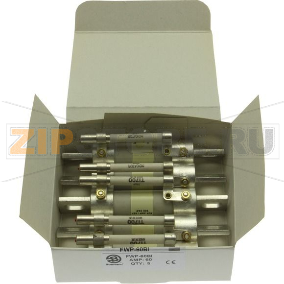 Предохранитель, 80 A, AC 700 В, DC 700 В, 200 кА, 25x112 мм, aR, UL Eaton 700V 80A INDICATED FUSE 