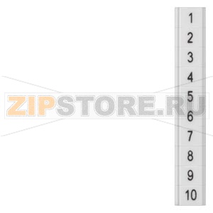 ТАБЛИЧКИ ПЛОСКИЕ ВЕРТИКАЛЬНЫЕ 91 - 100 РАЗМЕР ZBF4 Siemens 8WH8141-1AC05 