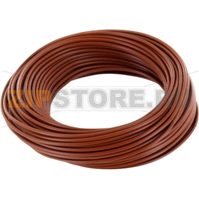 Провод медный 1x0.5 мм, коричневый, 10 м Beli Beco D 105/10 