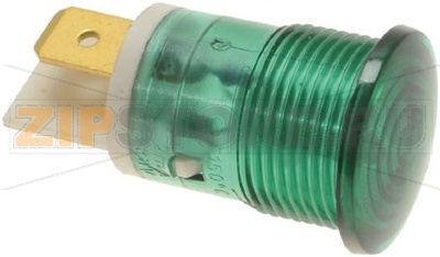 ЗЕЛЕНАЯ ЛАМПА ИНДИКАТОРА 230 В 