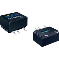 Преобразователь DC/DC, SMD-монтаж, 12 В/DC, 5 В/DC, -5 В/DC, 100 mA, 1 Вт Recom R1D-1205