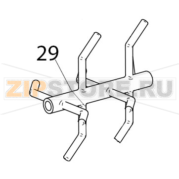 Impastatore Fimar PF40E Impastatore Fimar PF40EЗапчасть на деталировке под номером: 29
