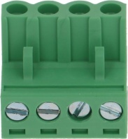 TERMINAL BLOCK 4 POLES PITCH 5