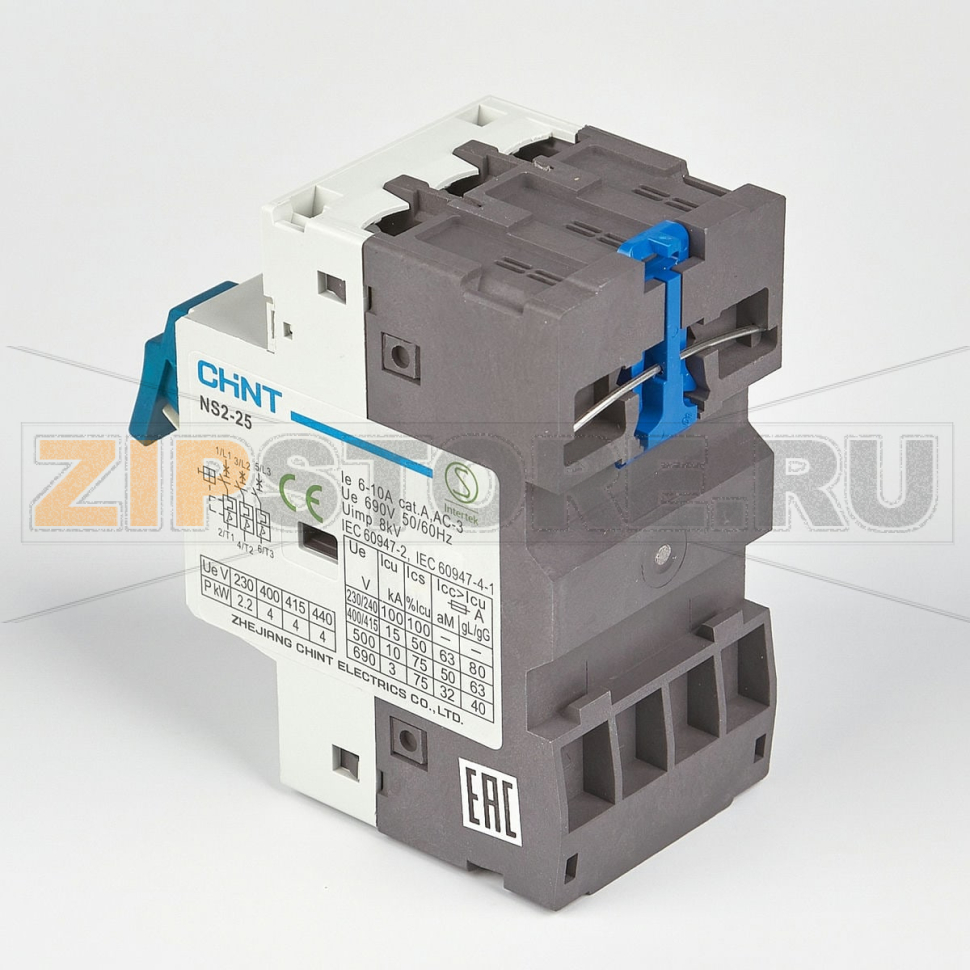 Мотор-автомат 6-10 A Chint NS2-25 
