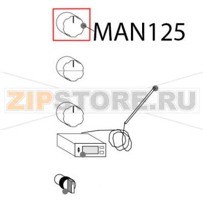 Knob Gierre FEV 64M Knob Gierre FEV 64MЗапчасть на деталировке под номером: MAN125
