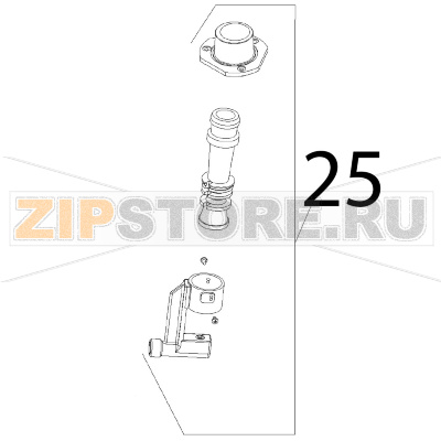 Gr. supporto bruc. 4 kW Angelo Po 1G1FA0G Gr. supporto bruc. 4 kW Angelo Po 1G1FA0GЗапчасть на деталировке под номером: 25