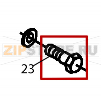 Tornillo exagonal con cuello M-6 Fagor FI-160