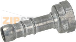 HOSE-END FITTING STRAIGHT 1/2 F NAT.GAS 